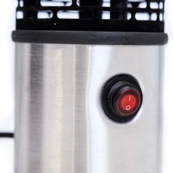 Terrassevarmer 1200 W, GT ULG, Sølv -Dovre Peis Butikk terrassevarmer under bordmodel 1200 w out 70 117 taend sluk knap