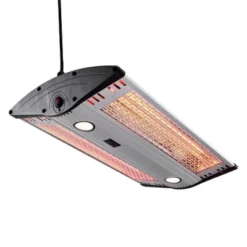 Terrassevarmer 1000/2000W Med Fjernkontroll -Dovre Peis Butikk terrassevarmerhaengemodel 1000w2000wslvtndt 42903