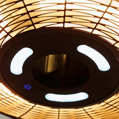 Henge Terrassevarmer UFO 2000 W, Ø45 Cm, Svart 6 Henge Terrassevarmer UFO 2000 W, Ø45 Cm, Svart - Bilde 6