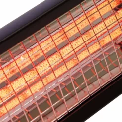 Terrassevarmer HEAT1 Eco High-line 1500W Svart -Dovre Peis Butikk terrassevarmerheat1212310sortcloseuptaendt 43015