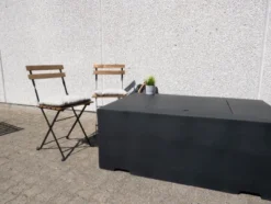 Tokyo Utendørs Gass Fire Pit -Dovre Peis Butikk udendors havebord med indbygget gaspejs tokyo