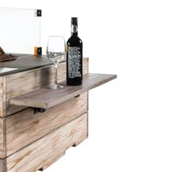 Nice&Nasty Sidebord Til Gasspeis - Lys Teak